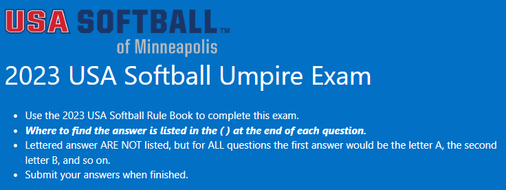 MUA Umpire Certification Minneapolis Umpires Association MUA Umpire Certification Minneapolis Umpires Association